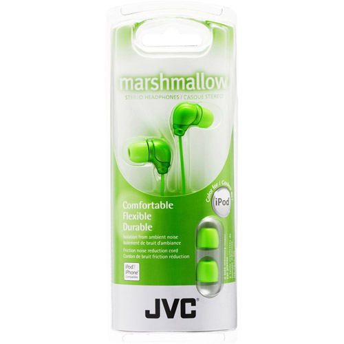 JVC Marshmallow Headphones Wired Green image 1