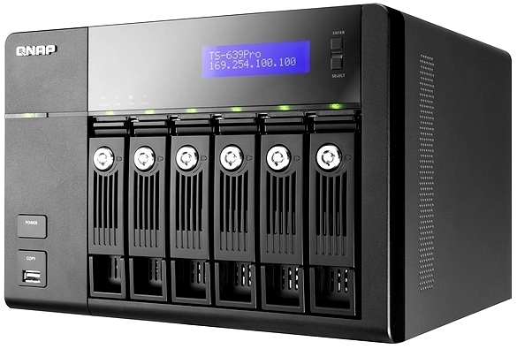 QNAP TS-639 Pro Turbo NAS Tower 1 GB 0 TB