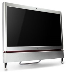 Acer Aspire Z5600-H Intel® Core™2 Quad Q8200 58.4 cm (23") 1920 x 1080 pixels 4 GB DDR3-SDRAM 1 TB AMD Radeon HD 4530 Windows 7 Home Premium Silver