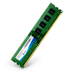 ADATA 4GB DDR3 PC3-10600 DC Kit memory module 2 x 2 GB 240-pin DIMM
