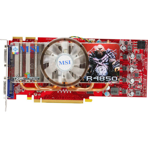 MSI R4850-2D512-OC GDDR3