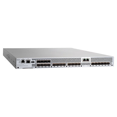 HP 1606 FCIP 16-pt Enabled 8Gb FC 6-pt Enabled 1GbE Power Pack+ Switch