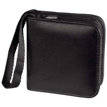 Hama Wallet 12 SD custodia per scheda di memoria Ecopelle Nero