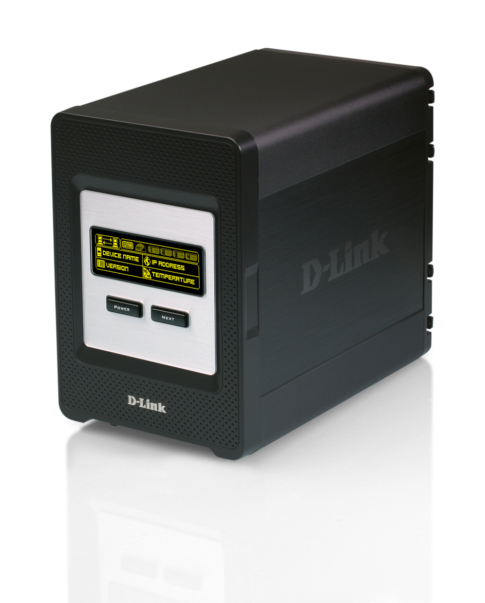 D-Link DNS-343-1TB external hard drive 3.5" Black