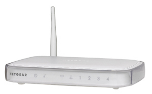 NETGEAR Open Source Wireless-G Router wireless router White