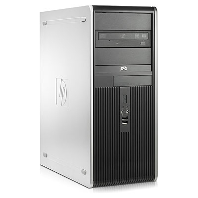 HP dc7900 Intel® Core™2 Duo E6300 2 GB DDR2-SDRAM 160 GB Intel® GMA 4500M Windows 7 Professional Mini Tower PC Black, Grey