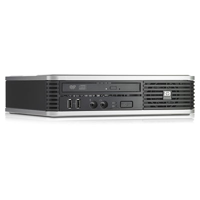 HP dc7900 Intel® Core™2 Duo E8400 2 GB DDR2-SDRAM 160 GB Intel® GMA 4500M Windows Vista Business Small Desktop PC Black, White