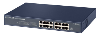 NETGEAR ProSafe Fast Ethernet Switch Unmanaged Blue