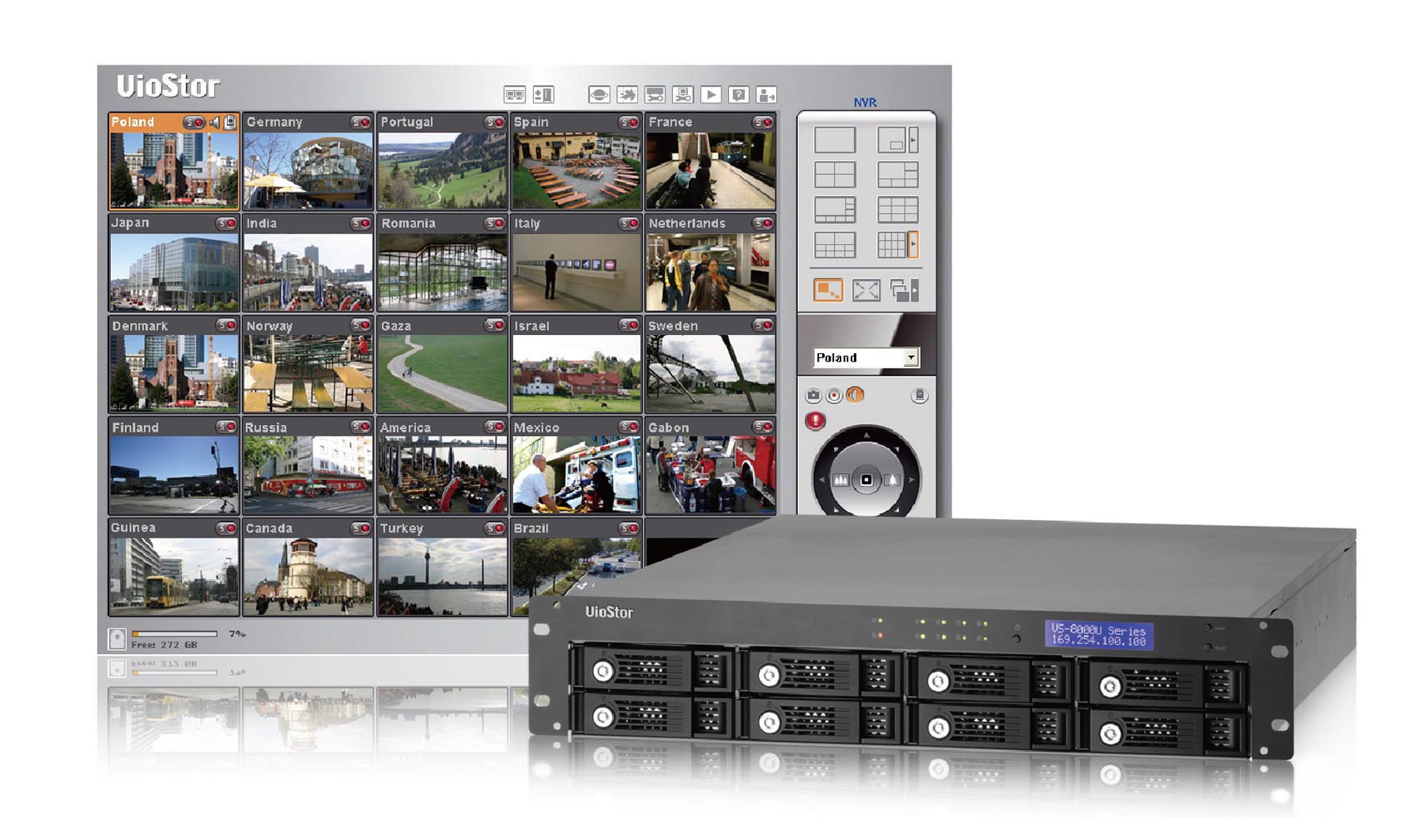 QNAP VS-8024U-RP network video recorder