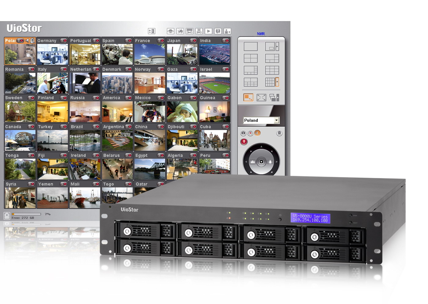 QNAP VS-8040U-RP VioStor NVR