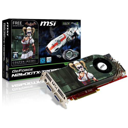 MSI N260GTX-T2D896-OC Batman