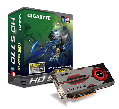 GIGABYTE GV-R577D5-1GD-B graphics card AMD 1 GB GDDR5