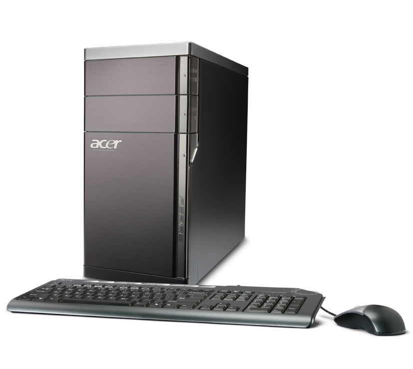 Acer Aspire M5810 Intel® Core™ i5 i5-750 6 GB DDR3-SDRAM 1 TB NVIDIA® GeForce® GT 220 Windows 7 Home Premium Tower PC