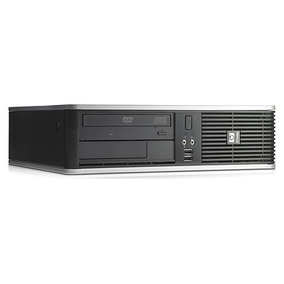 HP dc7900 Intel® Core™2 Duo E8400 2 GB DDR2-SDRAM 160 GB Intel® GMA 4500M Windows XP Professional SFF PC Black