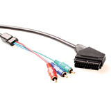 ACT Component Video cable Scart - 3 x RCA male