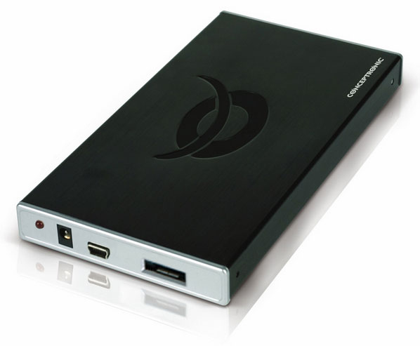 Conceptronic CHD2UES200 external hard drive 200 GB 5400 RPM 2.5″ Black image 1