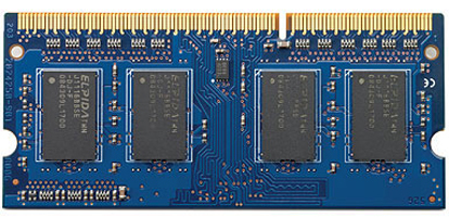 HP PC3-12800 2GB memory module DDR3 204-pin SO-DIMM image 2