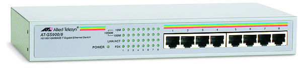 Allied Telesis AT-GS900/8-50 Unmanaged White