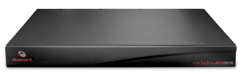 Vertiv Avocent Cyclades ACS16 KVM switch Rack mounting Black