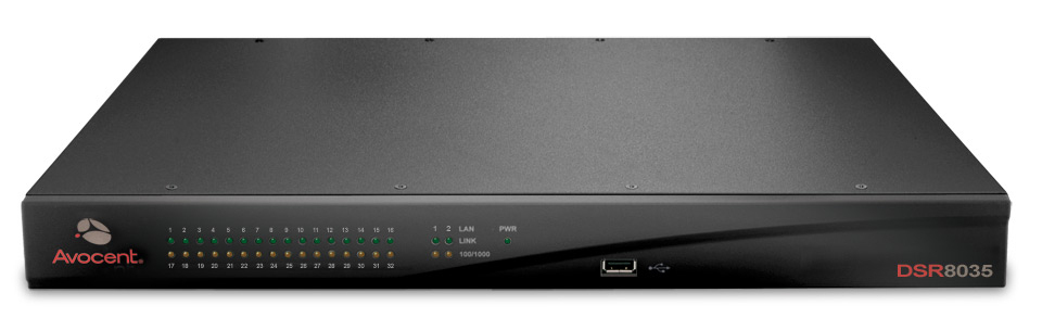 Vertiv DSR8035DAC KVM switch Black