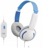 JVC HA-KD10 Headphones Wired Blue, White image 1