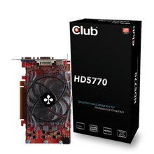 CLUB3D CGAX-57724I graphics card 1 GB GDDR5