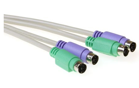 ACT AK4441 KVM cable Ivory 3 m