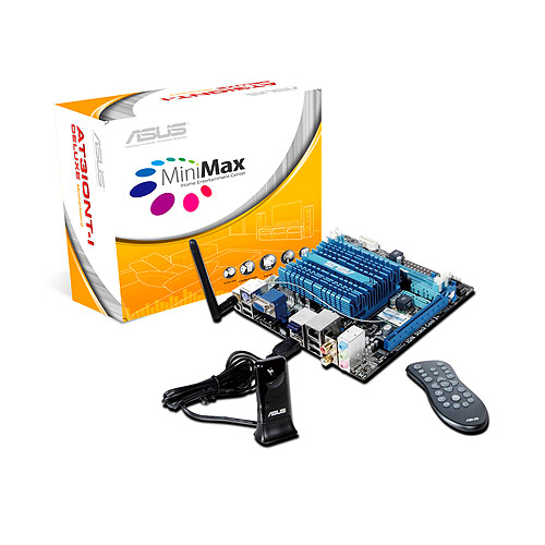 ASUS AT3IONT-I Deluxe NA (integrated CPU) mini ITX