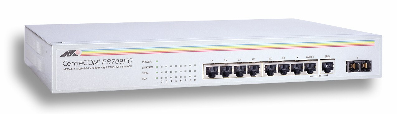 Allied Telesis AT-FS709FC Unmanaged White