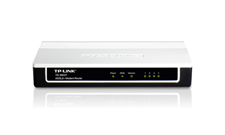 TP-Link TD-8840T wired router Fast Ethernet Black, White