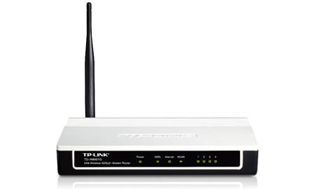 TP-Link TD-W8901G wireless router Fast Ethernet Black, White