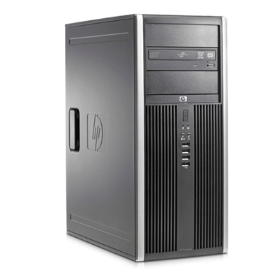 HP 8000 Elite CMT Intel® Pentium® E5400 3 GB DDR3-SDRAM 320 GB Intel® GMA 4500M Windows 7 Professional Mini Tower PC