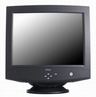 monitor crt dell