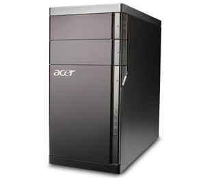 Acer Aspire M5800 Intel® Pentium® E5400 4 GB DDR3-SDRAM 640 GB Windows 7 Home Premium Desktop PC Black