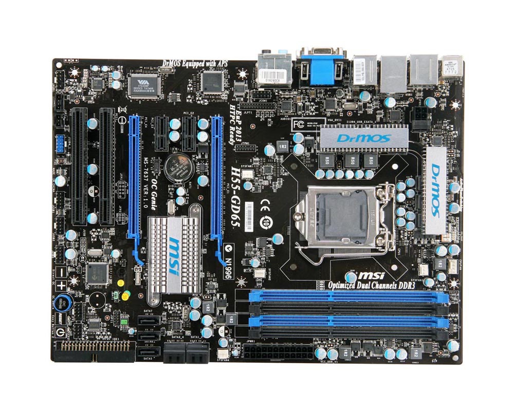 MSI H55-GD65 LGA 1156 (Socket H) ATX