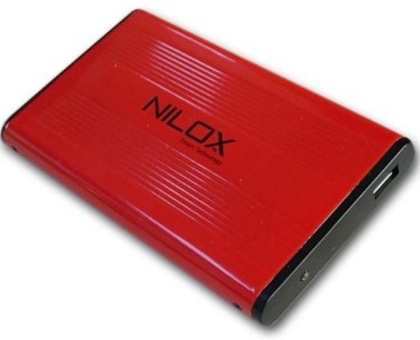 Nilox Pocket 500gb “F1 Line” Red external hard drive 5400 RPM 2.5″ image 1