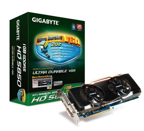 GIGABYTE GV-R585OC-1GD graphics card AMD 1 GB GDDR5