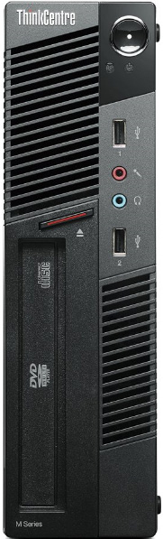 Lenovo ThinkCentre M90 eUSFF (3244-A9G) Intel® Core™ i3 i3-530 2 GB DDR3-SDRAM 320 GB Windows 7 Professional PC Black