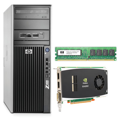 HP Z400 Workstation Bundle