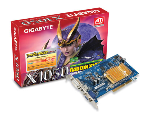 GIGABYTE GV-R105256DP2-RHBULK graphics card GDDR2