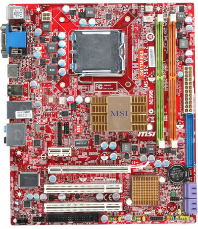 MSI G41TM-E43 LGA 775 (Socket T) micro ATX