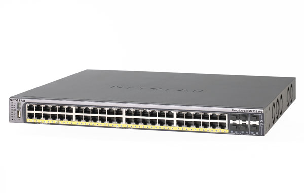 NETGEAR GSM7252PS-100EUS network switch Managed L3 Power over Ethernet (PoE) Grey