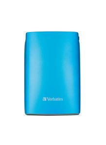 Verbatim Store 'n' Go USB 2.0 Portable Hard Drive 500GB Caribbean Blue external hard drive 5400 RPM 2.5"