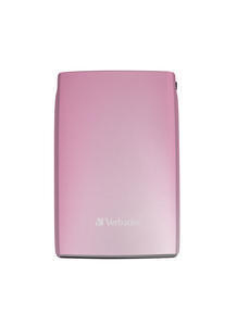 Verbatim Store 'n' Go USB 2.0 Portable Hard Drive 320GB Pink external hard drive 5400 RPM 2.5"