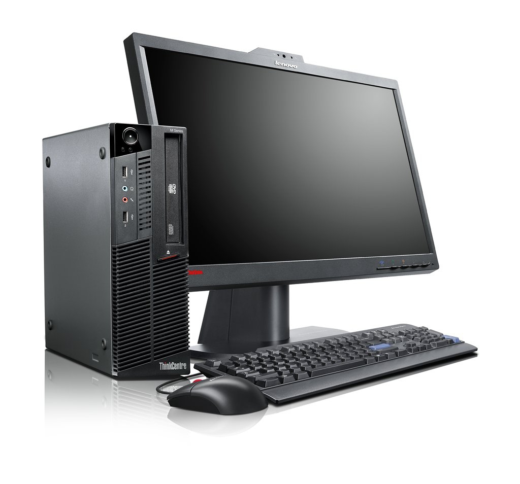 Lenovo ThinkCentre M90 SFF + ThinkVision L2251X Intel® Core™ i3 i3-530 2 GB DDR3-SDRAM 320 GB Windows 7 Professional PC Black