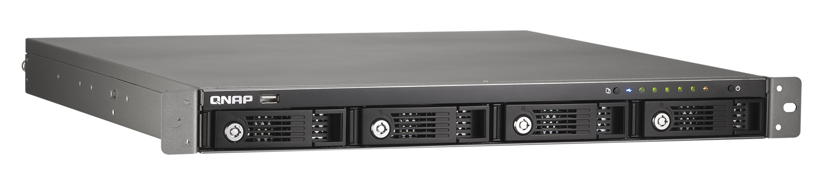 QNAP TS-439U-SP/2TB NAS/storage server Intel Atom® 1 GB DDR2