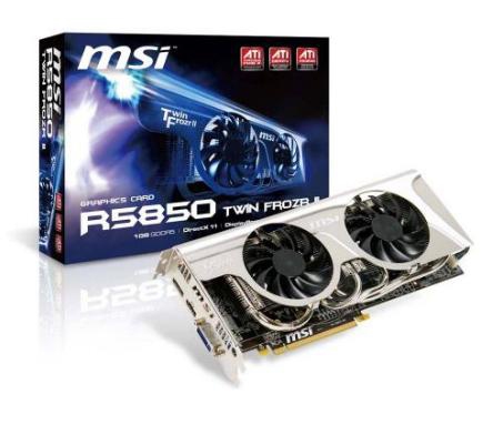 MSI R5850 Twin Frozr II AMD 1 GB GDDR5