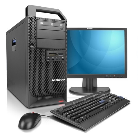 Lenovo ThinkStation S20 (410596G), DE Intel® Xeon® 3000 Sequence W3503 6 GB DDR3-SDRAM Windows 7 Professional Tower Workstation