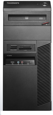 Lenovo ThinkCentre M90P Intel® Core™ i5 i5-650 4 GB DDR3-SDRAM 500 GB Windows 7 Professional Tower PC Black