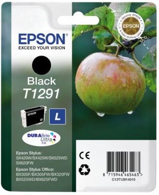 Epson Apple Cartuccia di inchiostro Black T1291 DURABrite Ultra Ink